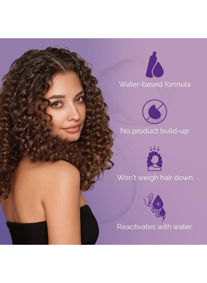 Curl Keeper Original Curl Keeper Anti-Frizz Curl Defining Hair Styler (12 Oz) - Lightweight Curl Definer Liquid Gel for All Weather Conditions - Wavy & Curly Hair Products for Women (Cream Alternative)  - Image 3