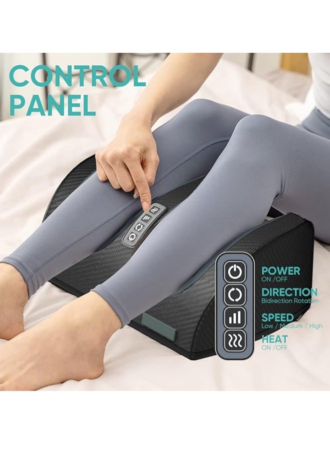 Arabest Foot Massager Machine Shiatsu Foot and Calf Massager with Heat, Deep Rolling Massage for Plantar Fasciitis Relief, Electric Foot Massager Promotes Blood Circulation, Gifts for Women & Men  - Image 4