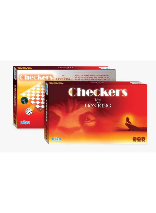 nilco Disney Checkers Lion king 