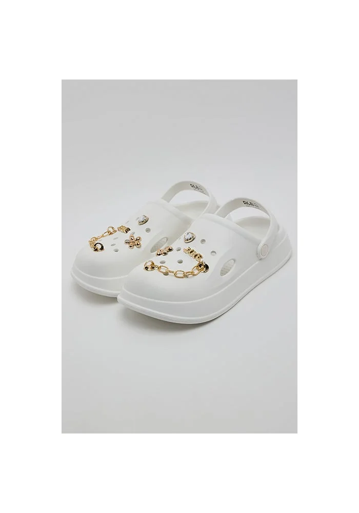 أر أند بي Charm Detail Slingback Clogs