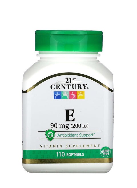 E 90 mg 200IU Vitamin Supplement - 110 Softgels