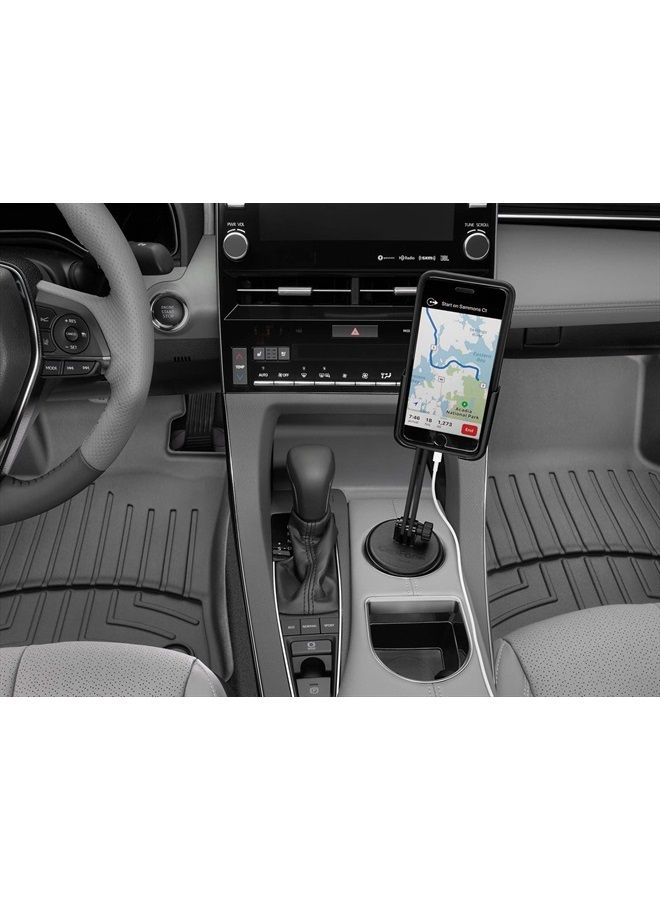 WeatherTech CupFone with Extension, Cell Phone Mount for Car, Universal Fit - Image 3