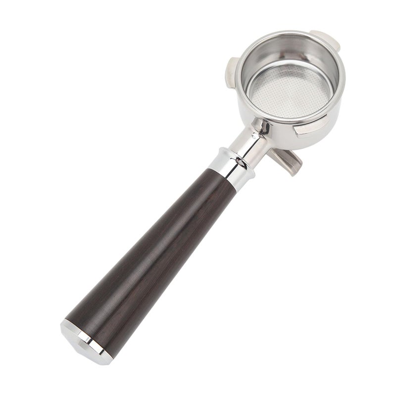 Dual Spout Portafilter Handle 54MM Fits 870 880 Detachable Stainless Steel Type A Purple Sandalwood - Image 5