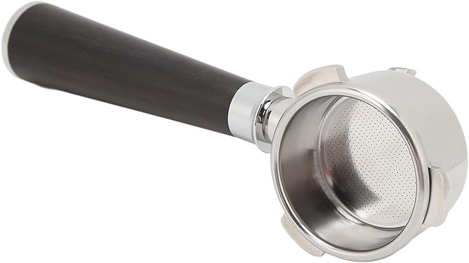 Dual Spout Portafilter Handle 54MM Fits 870 880 Detachable Stainless Steel Type A Purple Sandalwood - Image 1