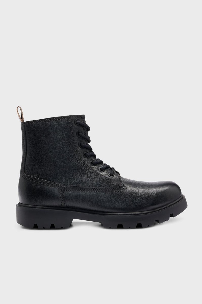 BOSS Leather Zippered Ankle Boots Men's Boots 50503557 001  - Image 1