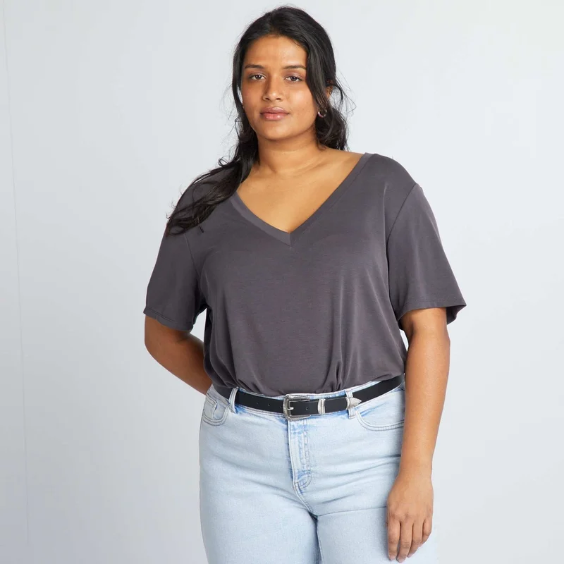 كيابي تيشيرت مقاس بلس نسائي