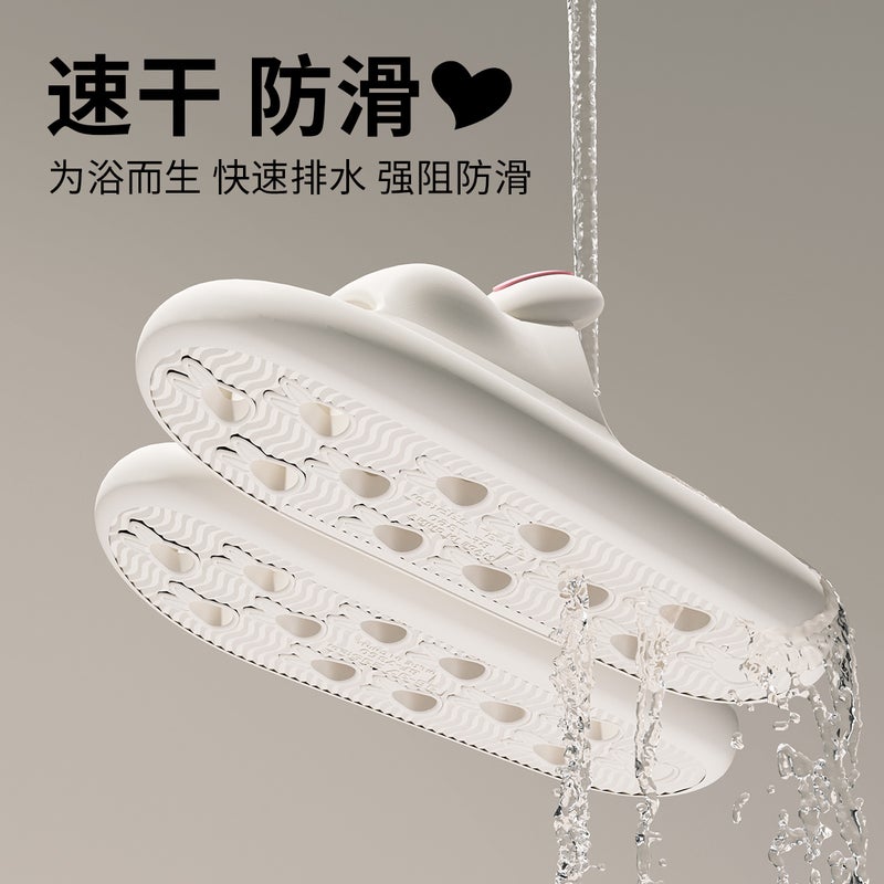 Lidani Bathroom Slippers Summer Non-Slip Quick-Dry Indoor Home Comfortable Sandals for Couples - Image 3
