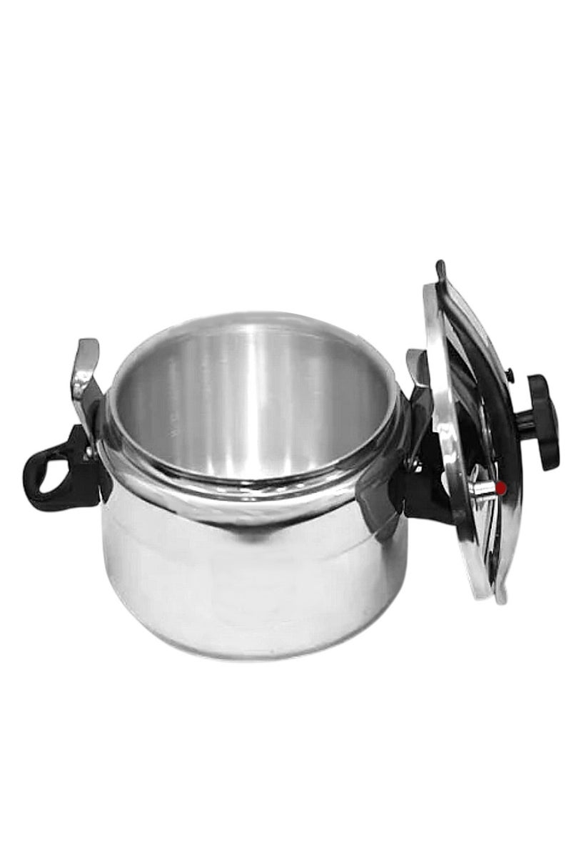 lynx Premium Aluminum Pressure Cooker for Gas and Electric Stove – Fast Cooking Pot with Locking Lid, Safe Pressure Cooker Design, Heat-Resistant Handles, Easy to Clean Kitchen Essential, Ideal for Rice, Meat, Soup, Legumes LY-9103 - Image 3