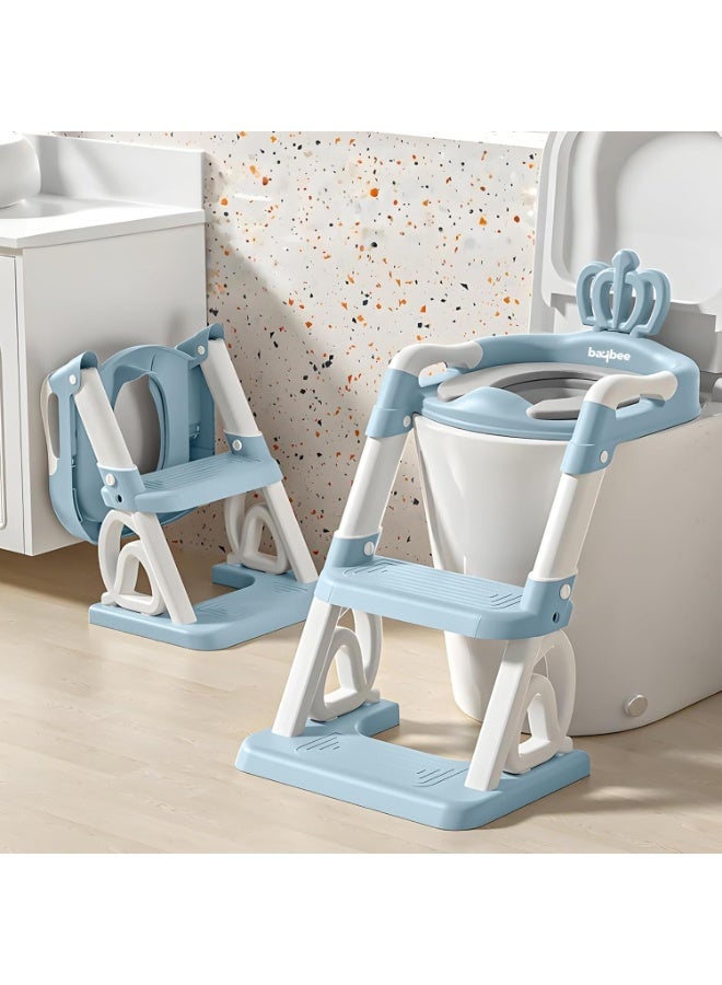 كرسي تدريب الأطفال على الحمام مع سلم متعدد الاستخدامات – قابل للطي - Image 4