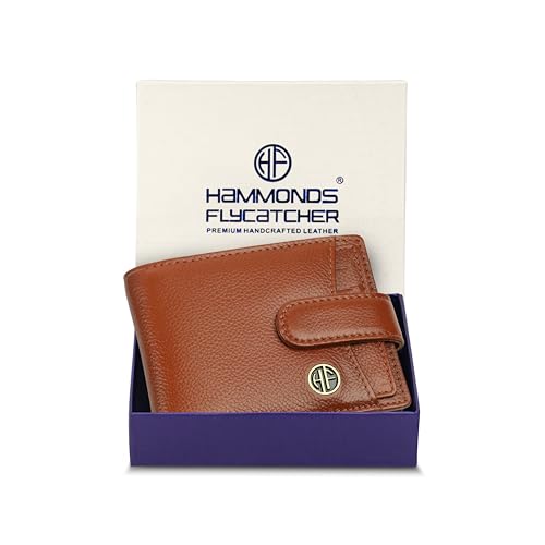 HAMMONDS FLYCATCHER Wallet for Men Leather Original, Mens Wallet, Leather Wallets for Men Stylish, Bi-Fold Wallets for Man, 5 Card Slots, Easy Access Card Slots, Coin Pocket, Gift for Mens - Tan - Image 2