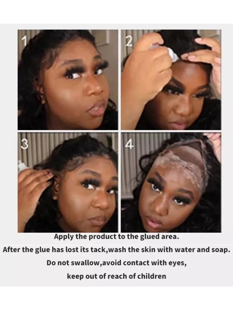 EUNOMIA Lace Wig Remover Super Solvent Gentle on Skin Hairline and Wigs Lace Wigs and Hair Extension Remover Gentle Foaming Protect Edge Non Greasy Quickly Dissolve Wig Lace Wig Tape Remover  - Image 3