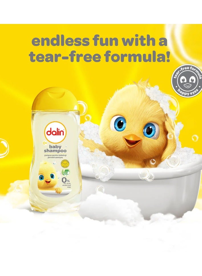 Dalin Baby Shampoo & Body Wash – 200ml – Tear-Free, Gentle Formula for Hair & Skin, Hypoallergenic - Image 2