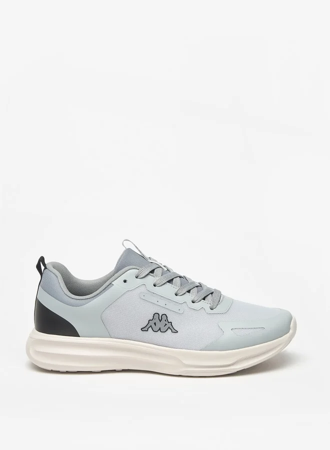 كابا Men's Textured Sports Shoes with Lace-Up Closure