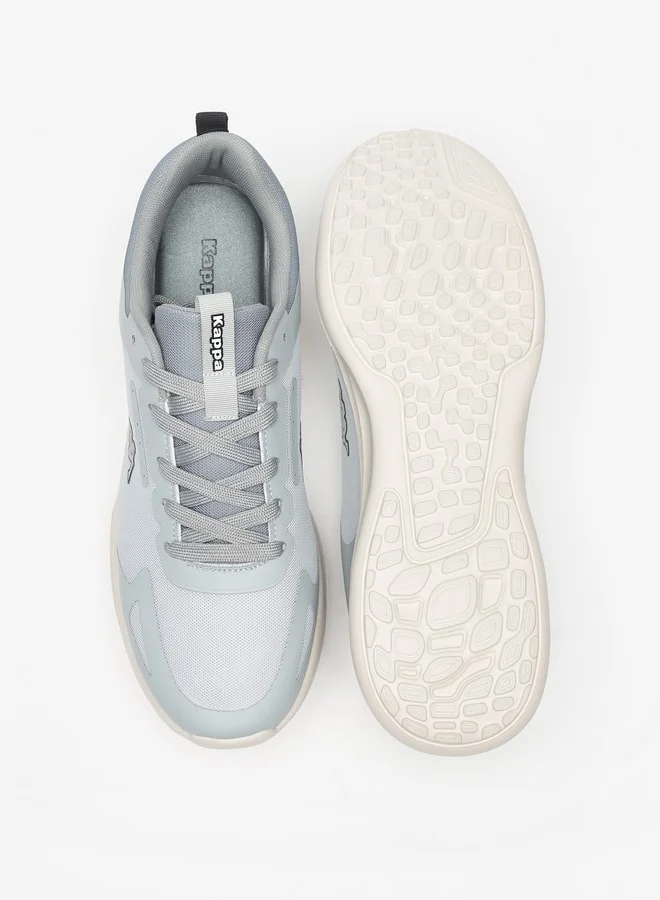 كابا Men's Textured Sports Shoes with Lace-Up Closure