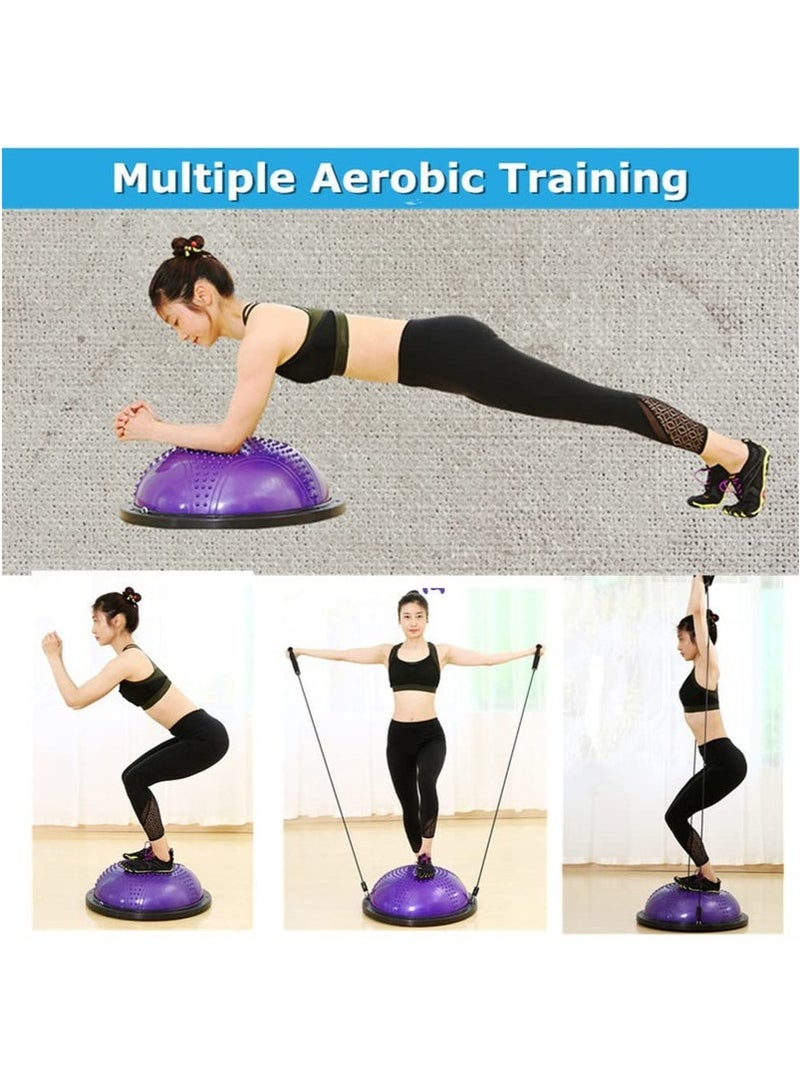 Mobo Board Leapiture Purple Balance Board Wobble Balance Yoga