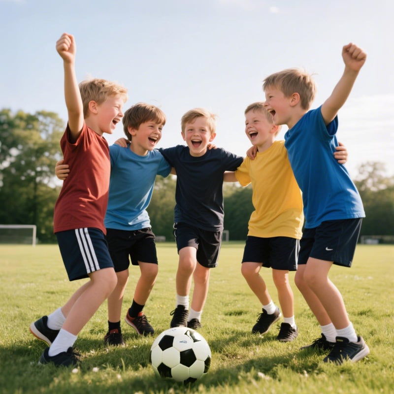 Comfoex 12 Pairs Boys Socks kids Cushioned Sport Short Quarter Athletic Sock For Little Big Kids 6-8 8-10 years - Image 2