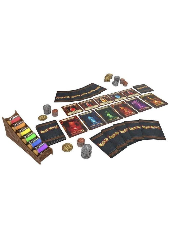 thinkfun ThinkFun Mystic Market Strategy Card Game | for 2-4 Players | Ideal for Ages 10 and Up | Fast-Paced Fun for Families and Gamers | Enhances Strategy and Math Skills  - Image 2