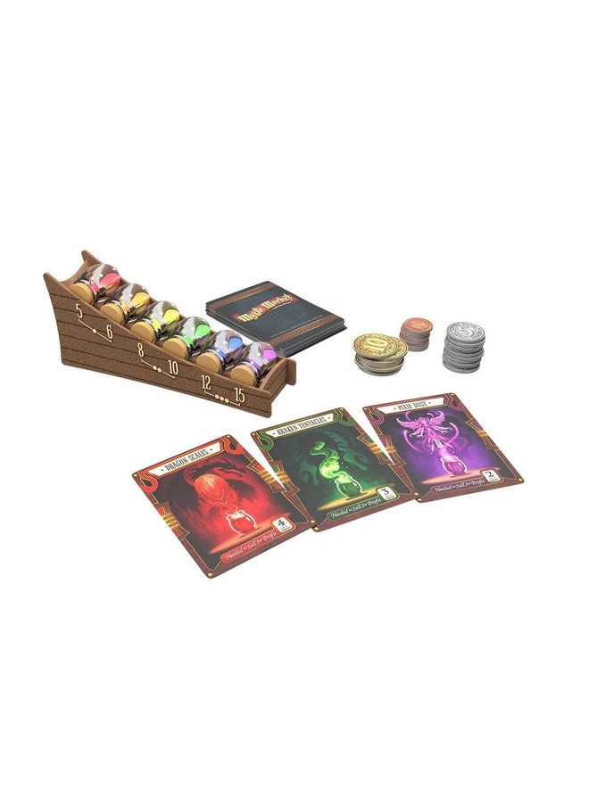 thinkfun ThinkFun Mystic Market Strategy Card Game | for 2-4 Players | Ideal for Ages 10 and Up | Fast-Paced Fun for Families and Gamers | Enhances Strategy and Math Skills  - Image 4