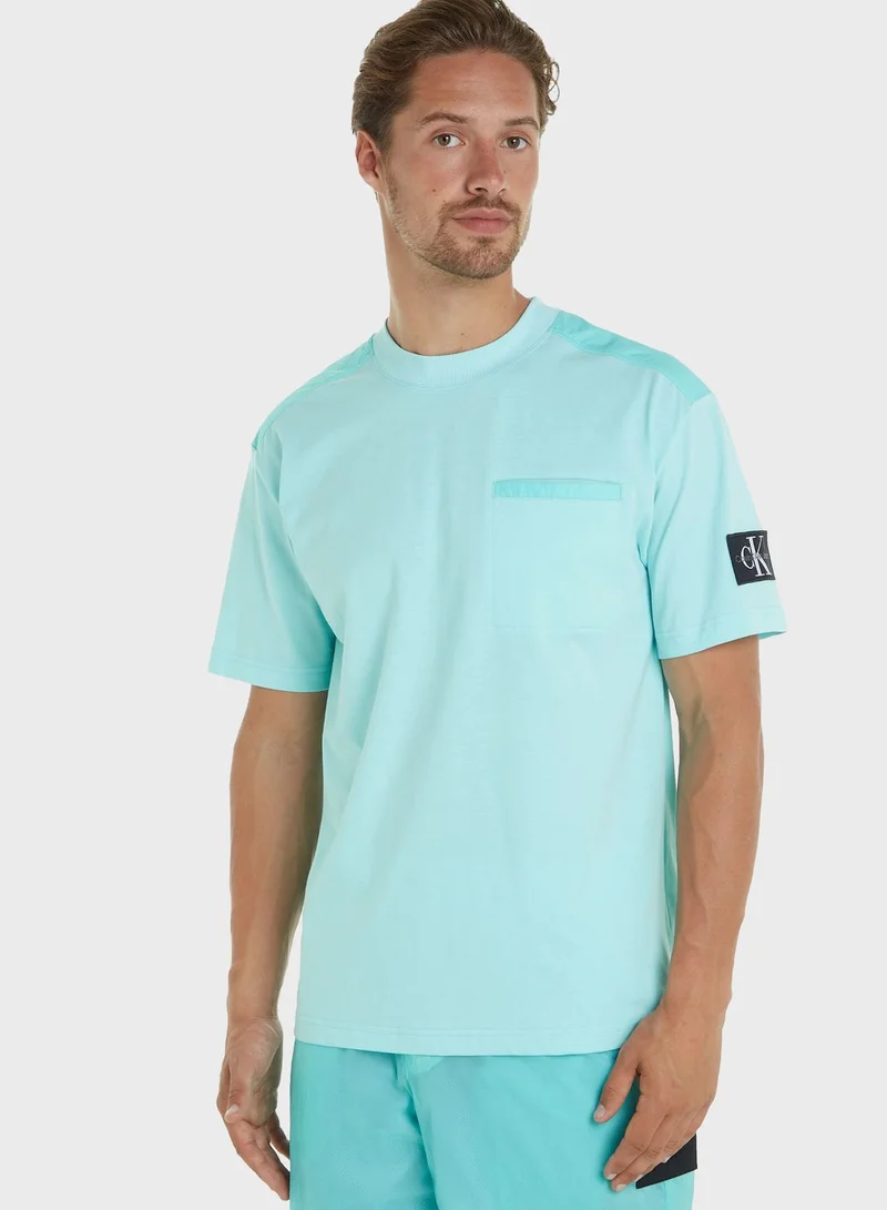 Calvin Klein Jeans Logo Crew Neck T-Shirt