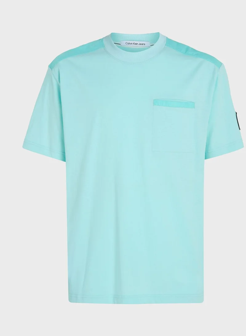 Calvin Klein Jeans Logo Crew Neck T-Shirt