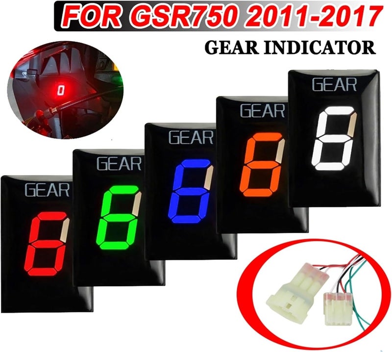 Wivplex Motorcycle Gear Indicator for Suzuki GSR750 - Image 5