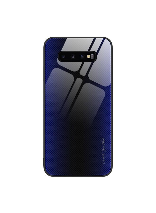 اس-توب جراب لهاتف Samsung Galaxy S10+ مصنوع من مادة TPU الزجاجية المتدرجة الملمس - Image 1