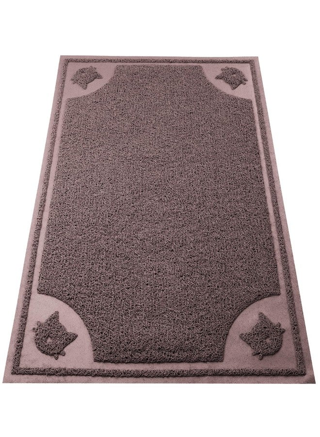 Mr. Pen Cat Litter Mat, 23'x 35', Brown, Litter Trapping Mat for Litter Box - Image 1