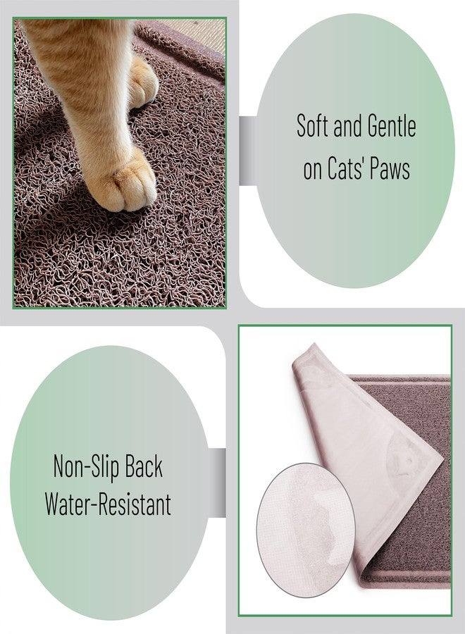 Mr. Pen Cat Litter Mat, 23'x 35', Brown, Litter Trapping Mat for Litter Box - Image 5