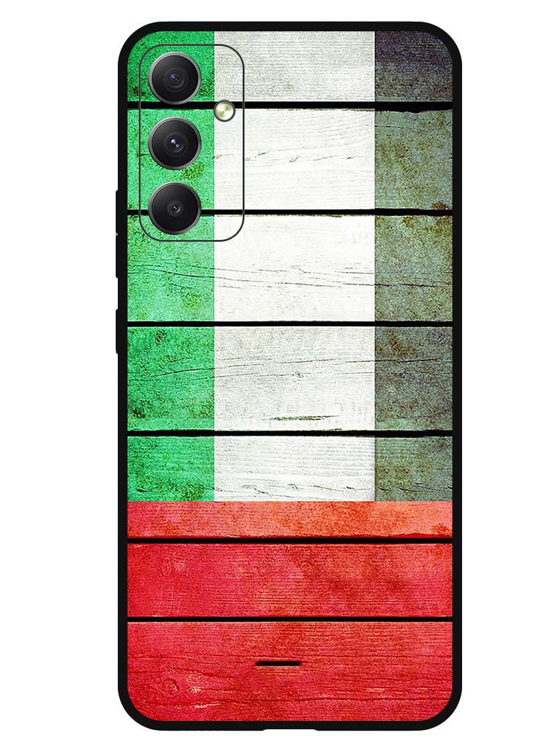 Theodor Protective Case Anti Scratch Shock Proof Bumper Cover For Samsung Galaxy M34 5G Wood Plank - Image 1