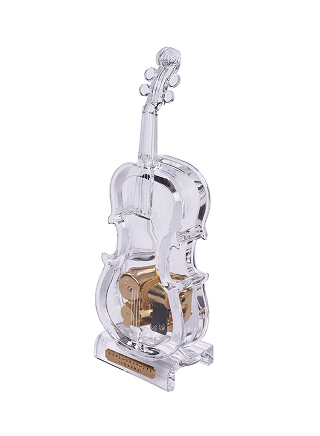 Mechanical Violin Shape Music Box - Image 4