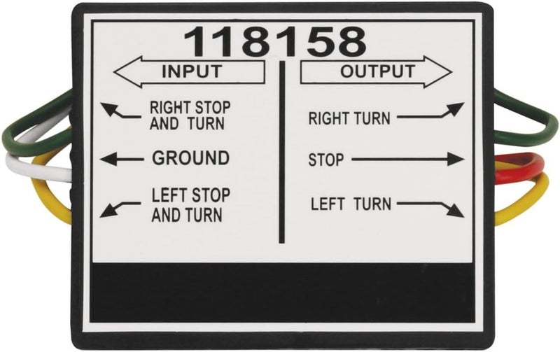 Tekonsha 118158 2 to 3 Taillight Converter