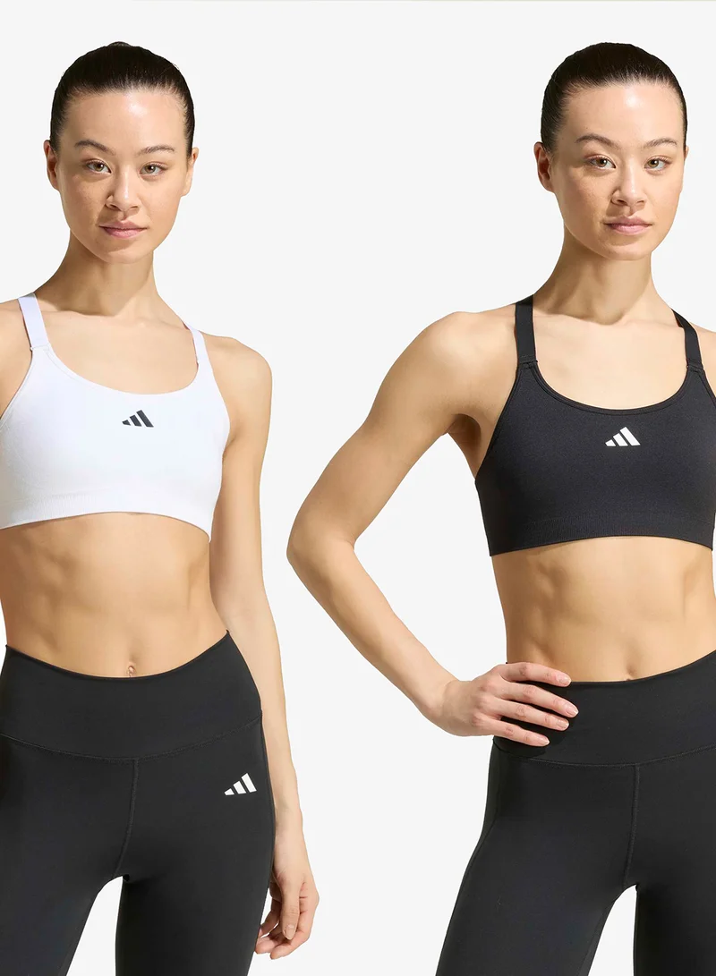 Optime Seamless Double Pack Bra