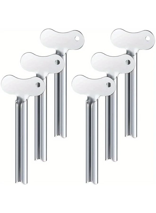 Stainless Steel Silver Toothpaste Squeezer Key 2pcs For Tube Squeezing - Image 3