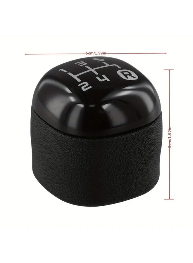 مقبض ناقل الحركة الأسود لـ Panda X58L، ناقل حركة يدوي بخمس سرعات، سهل التركيب، بقبضة ملمسية. - Image 2