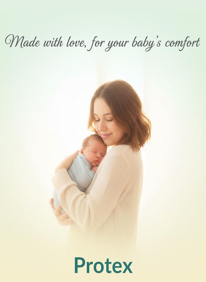 بروتكس حفاضات بروتكس للأطفال بنمط الشريط اللاصق | مقاس كبير جدًا | 160 حفاضة - ناعمة وماصة، قابلة للتعديل، جفاف يدوم حتى 12 ساعة (مقاس كبير جدًا) - Image 5