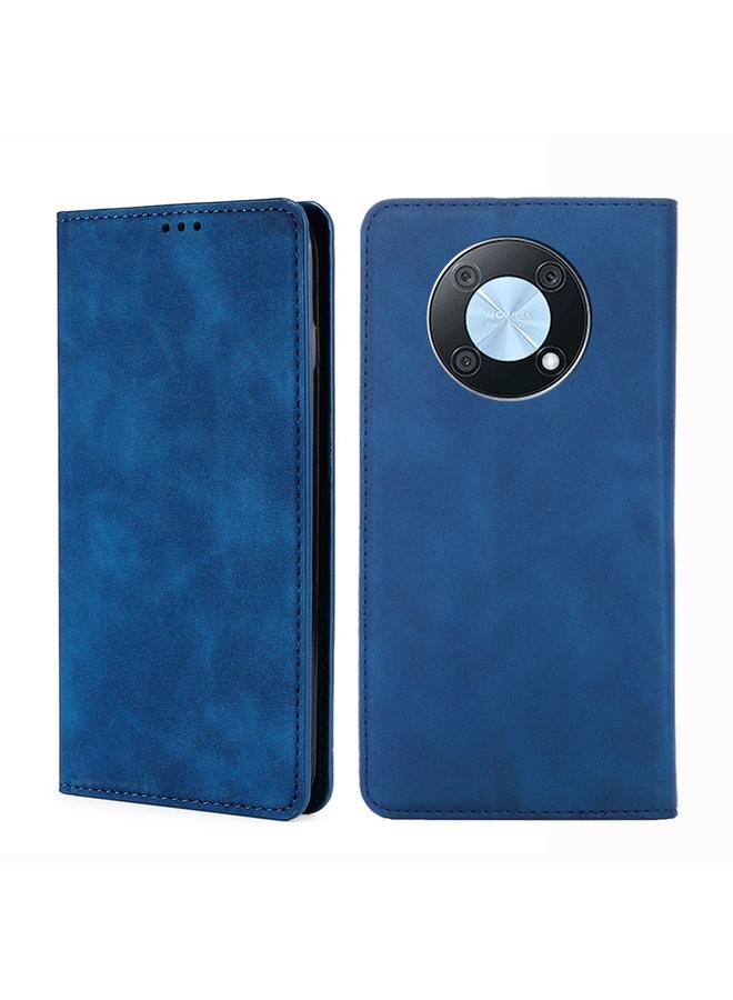 Zaboon Case For Huawei nova Y90 4G Skin Feel Magnetic Horizontal Flip Leather Phone Case - Image 1