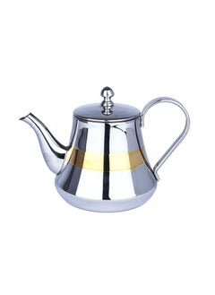 Alpaca Alpaca 3-Piece Decorative Stainless Steel Teapot Set Silver/Gold  - Image 4