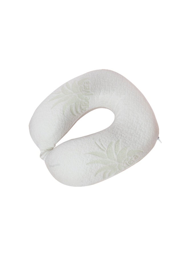 ارينا وسادة للرقبة مقاس 32*32*8 cm مزدوج الجوانب مصممة لدعم الرأس والرقبة أثناء النوم والسفر  وتوفير راحة مثالية. - Image 3