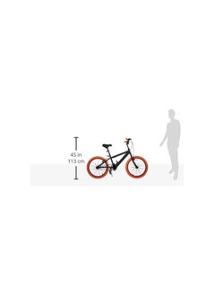 LIT LIT UFO 20 Kids Bike with Signature In-Frame LED Lights for Boys and Girls available in Black Color  - Image 2