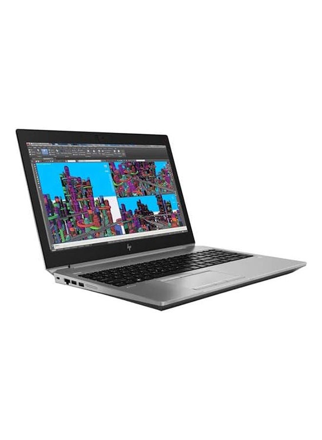 HP RENEWED - LAPTOP ZBOOK 15 G6 - CPU INTEL CORE I7-9850H - RAM 32 GB DDR4 - HARD 512 GB SSD M.2 NVMe - VGA NVIDIA QUADRO T1000 4 GB DDR5 - 15.6'' INCH LED FULL HD IPS SCREEN English/Arabic Grey - Image 2