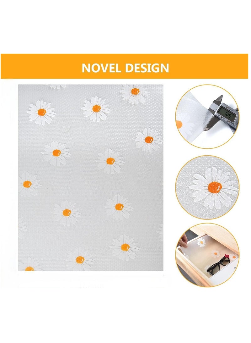 Shelf Liner Drawer Liner for Kitchen, Non-Adhesive Waterproof Transparent EVA Refrigerator Cabinet Drawer Pantry Shelves Liner, Non-Slip Can be Cut Placemats( 45x300cm) - Image 2