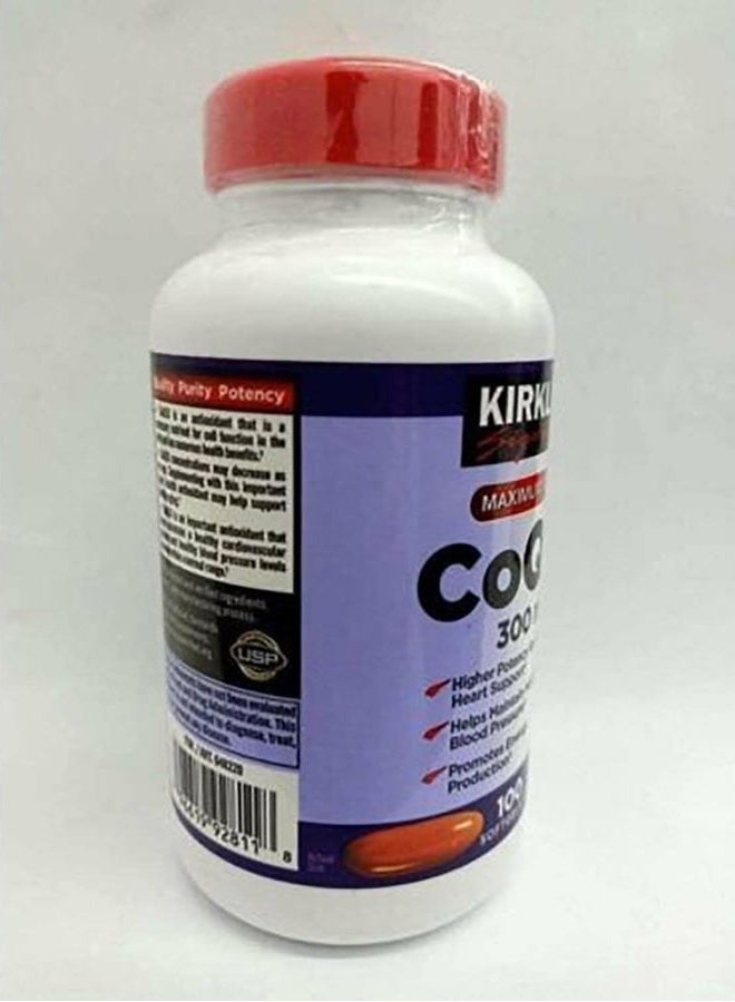 Kirkland Signature CoQ10 300mg 100 Softgels - Image 5