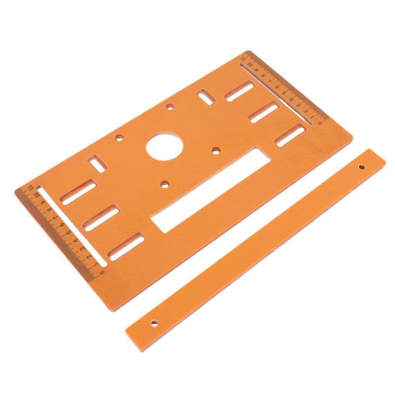 MYTEC Circular Saw Base Plate 28 X 15cm PU Material - Stable Accurate Cutting With Clear Scale Markings Router Base Plate for Woodworking Enthusiasts - Image 4