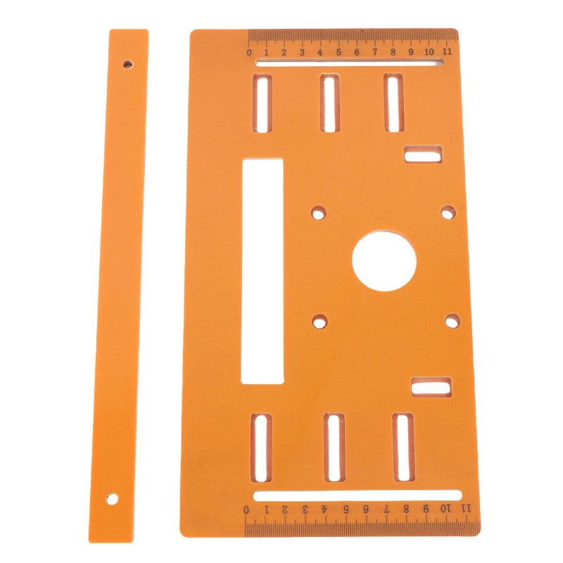 MYTEC Circular Saw Base Plate 28 X 15cm PU Material - Stable Accurate Cutting With Clear Scale Markings Router Base Plate for Woodworking Enthusiasts - Image 5