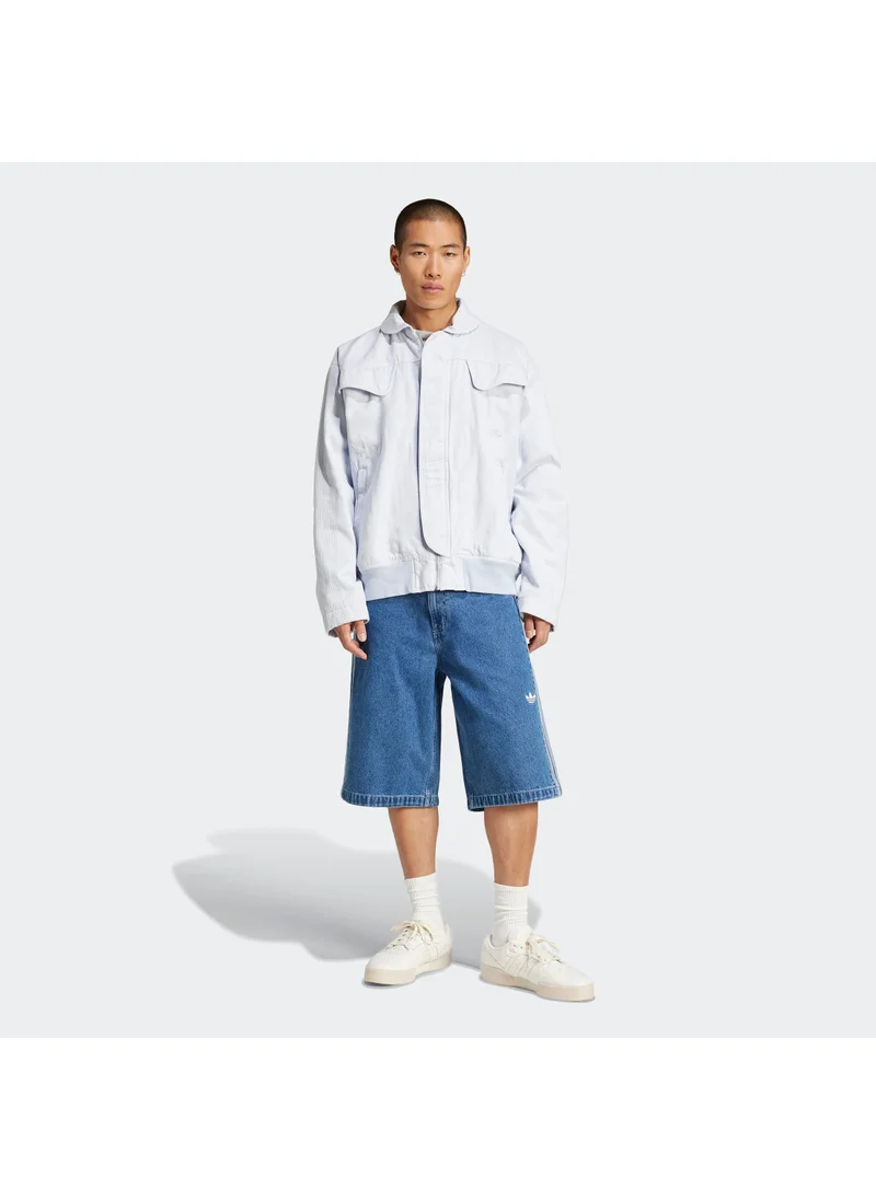 Adidas Adicolor Denim Firebird Shorts