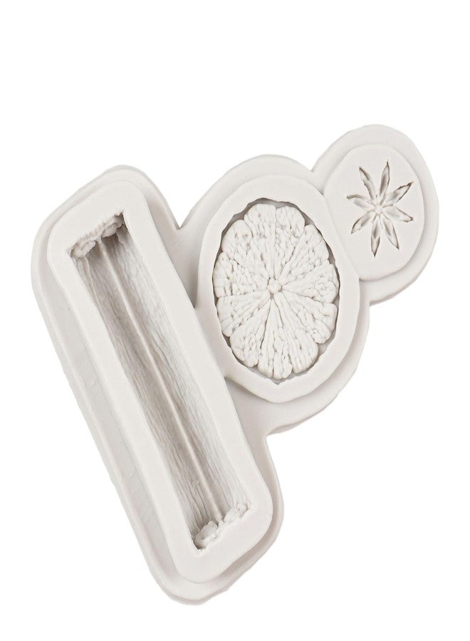 QDMOLDS قوالب سيليكون QDMOLDS لتوابل الشتاء، شرائح ليمون، يانسون نجمي، قشر يوسفي، قوالب فوندان لتزيين الكيك، زينة كب كيك بالشوكولاتة، طين بوليمر، عجينة سكر - Image 4