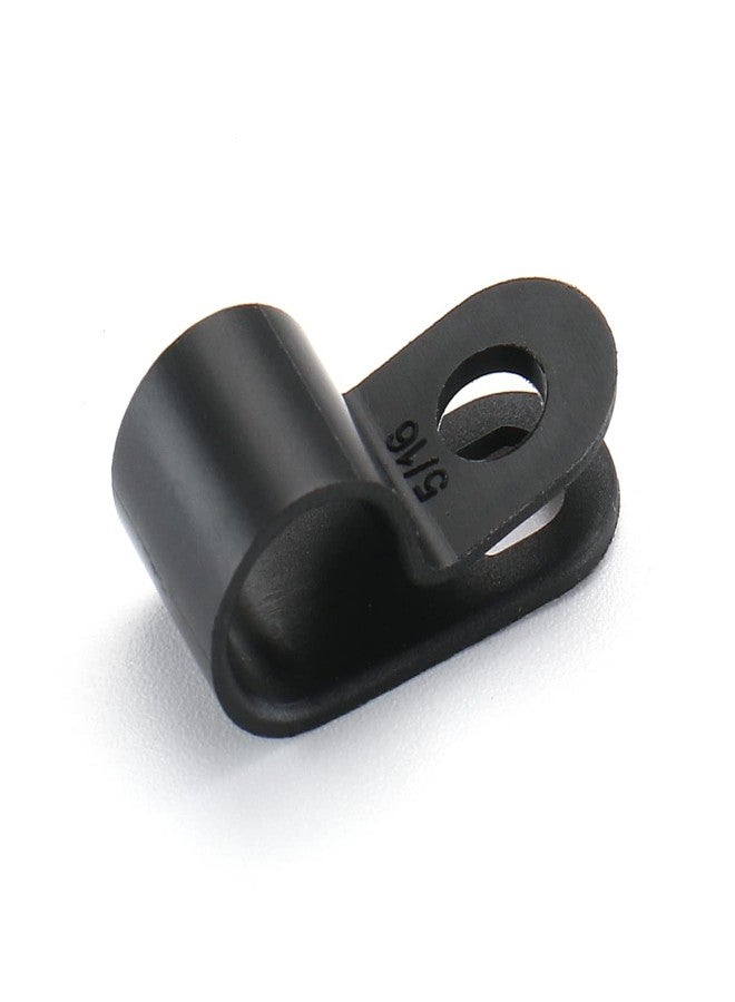Baomain R-Type Cable Clamp 5/16 Inch Black UC-1.5 Pack of 100 - Image 5