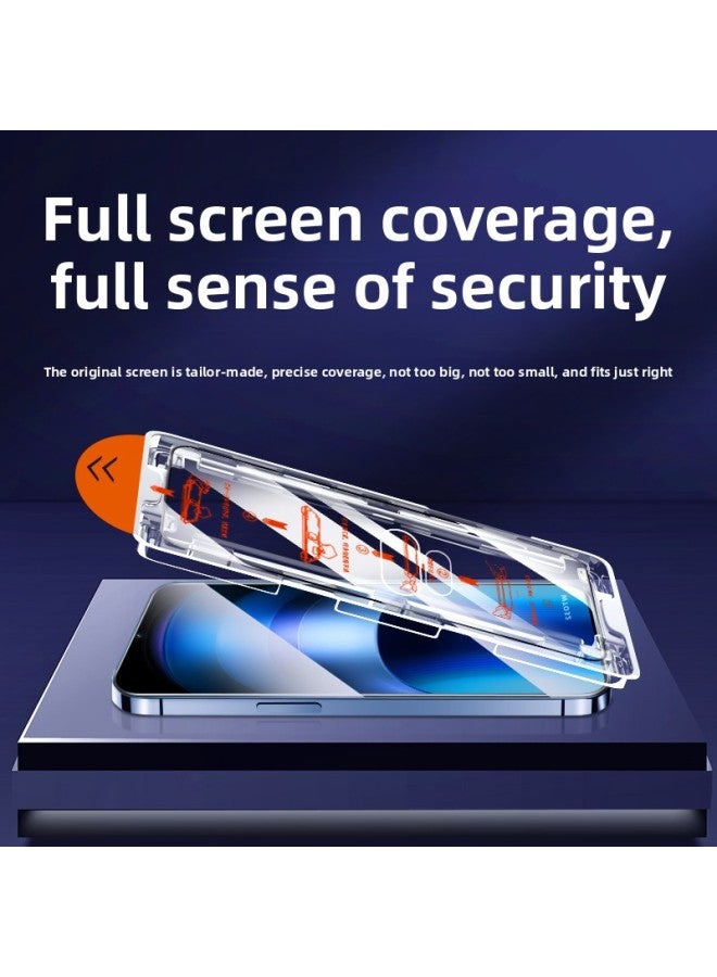 Applicable VIVO Tempered Film Iqooneo9spro Mobile Phone Film 10 Full Screen IQOO12 Anti-peep 8se Purple Film Z-Colour:Dust-free Warehouse Tempered Film 【blu-ray 3 Sets】 50 Times Explosion-proof-Size - Image 5
