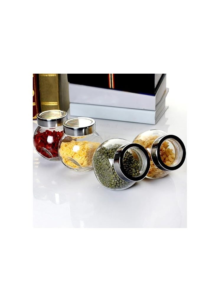 Generic - 4-Piece Glass Spice Rack Set - Image 1