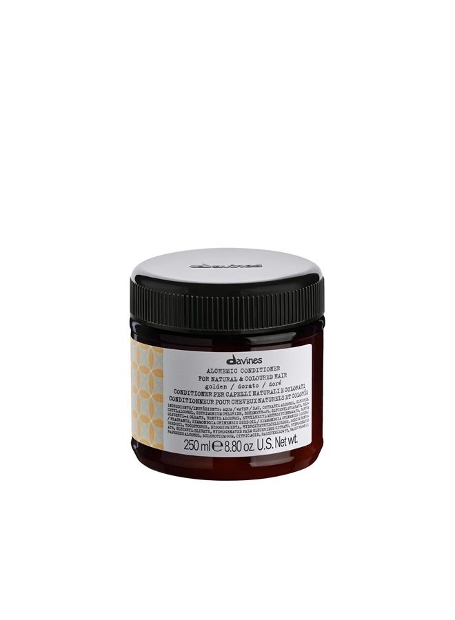 Davines Alchemic Conditioner, Golden, 8.80 Fl Oz - Image 1
